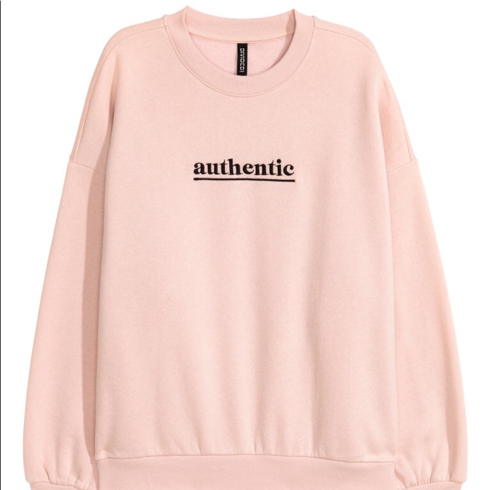 H&M “Authentic” Crewneck Sweatshirt (Size M)